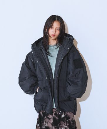 お値下！JEANASIS ソデ2WAYモンスターパーカーコート ブラック JEANASIS｜ソデ2WAYモンスターパーカーコート | Rakuten Fashion