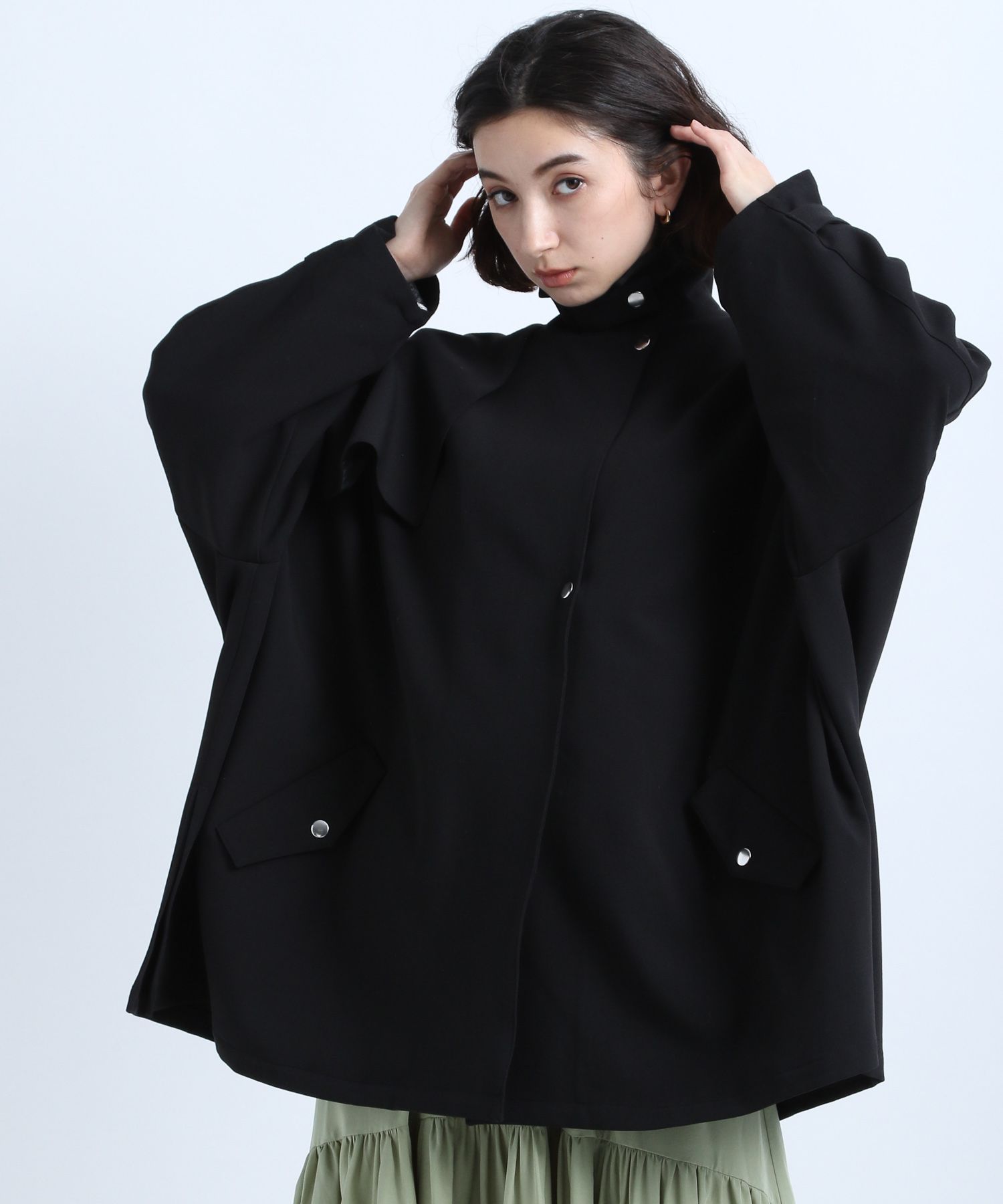 販売品 eL Tent Middle Coat ポンチョ トレンチコート | www.pro13.pnp