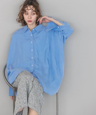 Tツイル2WAYカフスシャツ FREE