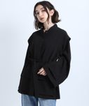 eL】Ribbon Flare Sleeve Blouson | [公式]ジーナシス （JEANASIS）通販