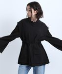 eL】Ribbon Flare Sleeve Blouson | [公式]ジーナシス （JEANASIS）通販