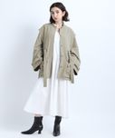 eL】Ribbon Flare Sleeve Blouson | [公式]ジーナシス （JEANASIS）通販