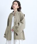 eL】Ribbon Flare Sleeve Blouson | [公式]ジーナシス （JEANASIS）通販