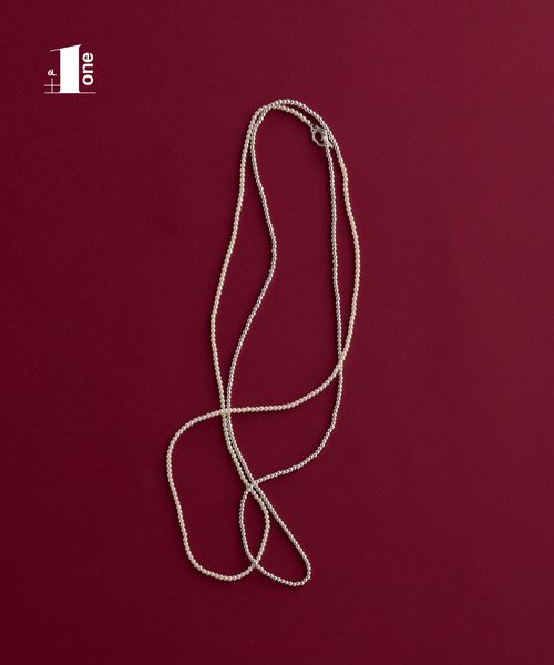 JEANASIS 【eL+1】Extra Long Necklace ホワイト スペシャルライン ジーナシス 212000 and ST アンドエスティ（旧ドットエスティ）
