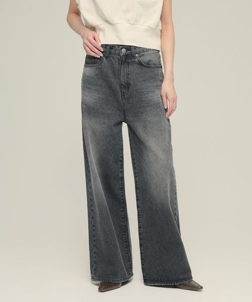 eL】Loose wide Denim Pants | [公式]ジーナシス （JEANASIS）通販