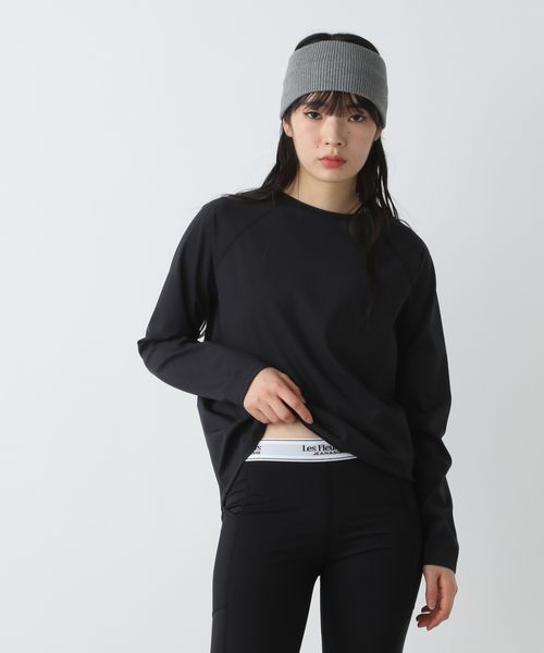 JEANASIS 【Les Fleurs】コンプレッションTEE LS ブラック FREE アクティブ ジーナシス 250119 and ST アンドエスティ(旧ドットエスティ) JEANASIS 【Les Fleurs】コンプレッションTEE LS ブラック FREE アクティブ ジーナシス 250119 and ST アンドエスティ(旧ドットエスティ)