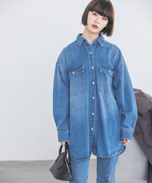 アソートデニムBIGシャツジャケット