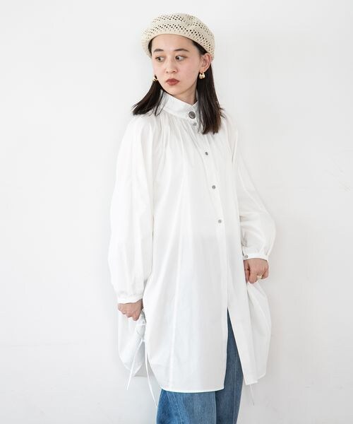 Aライン2wayスリットチュニック 公式 ジーナシス Jeanasis 通販