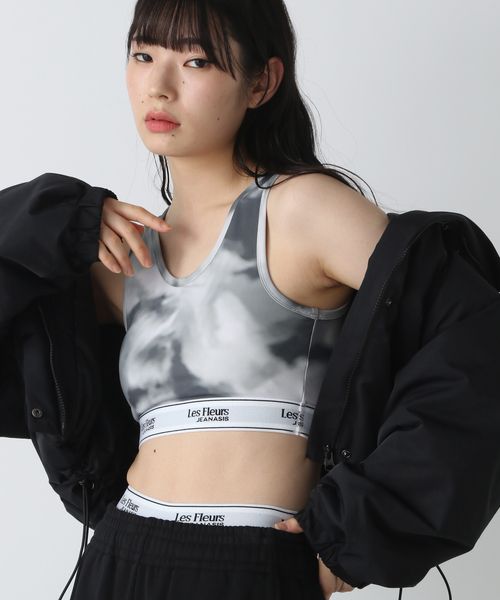 JEANASIS 【Les Fleurs】ソウガラブラトップ グレー L アクティブ ジーナシス 286338 and ST アンドエスティ(旧ドットエスティ) JEANASIS 【Les Fleurs】ソウガラブラトップ グレー L アクティブ ジーナシス 286338 and ST アンドエスティ(旧ドットエスティ)