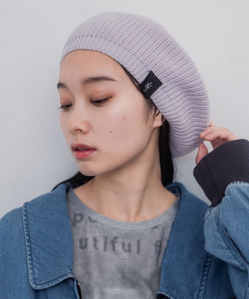 JEANASIS ルーズシルエットベレー パープル ウィメンズグッズ ジーナシス 286616 and ST アンドエスティ(旧ドットエスティ) JEANASIS ルーズシルエットベレー パープル ウィメンズグッズ ジーナシス 286616 and ST アンドエスティ(旧ドットエスティ)
