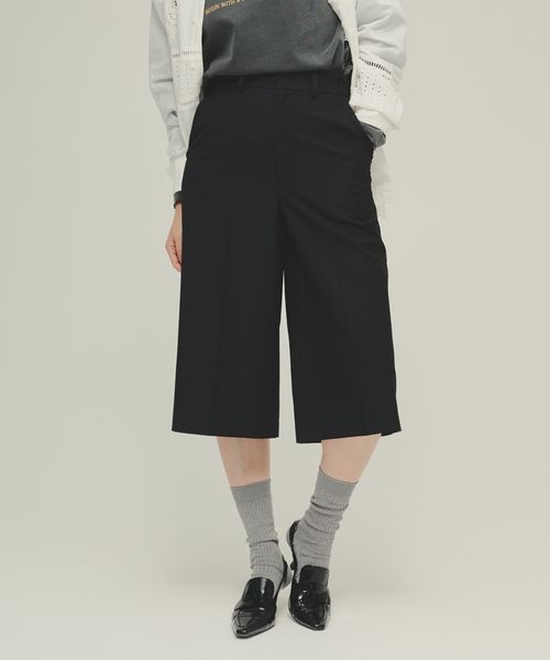 eL】Wide Half Pants | [公式]ジーナシス （JEANASIS）通販