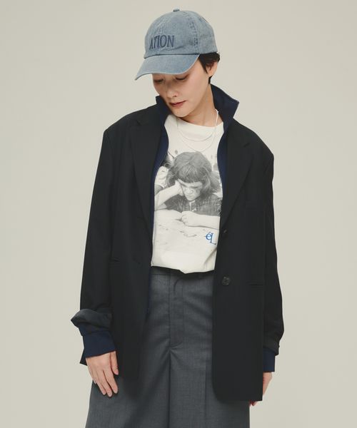 JEANASIS 【eL】Handsome Jacket ブラック FREE スペシャルライン ジーナシス 290325 and ST アンドエスティ(旧ドットエスティ) JEANASIS 【eL】Handsome Jacket ブラック FREE スペシャルライン ジーナシス 290325 and ST アンドエスティ(旧ドットエスティ)