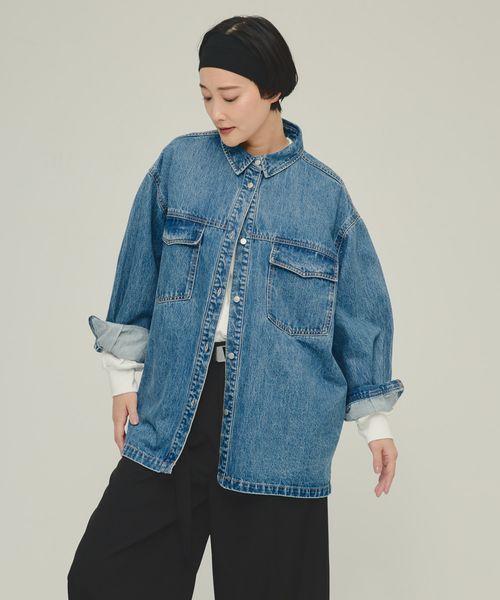 eL】Denim Loose Jacket | [公式]ジーナシス （JEANASIS）通販
