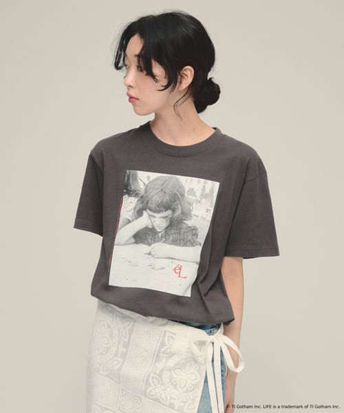 JEANASIS 【eL】LIFE PICTURE COLLECTION TShirts ブラック FREE スペシャルライン ジーナシス 291646 and ST アンドエスティ(旧ドットエスティ) JEANASIS 【eL】LIFE PICTURE COLLECTION TShirts ブラック FREE スペシャルライン ジーナシス 291646 and ST アンドエスティ(旧ドットエスティ)