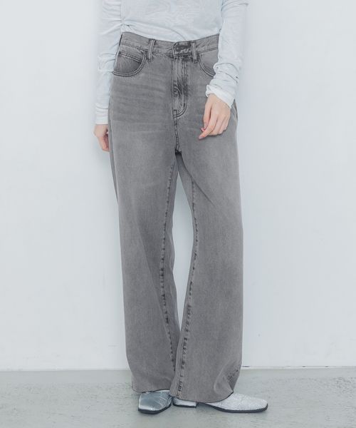 eL】Loose wide Denim Pants | [公式]ジーナシス （JEANASIS）通販