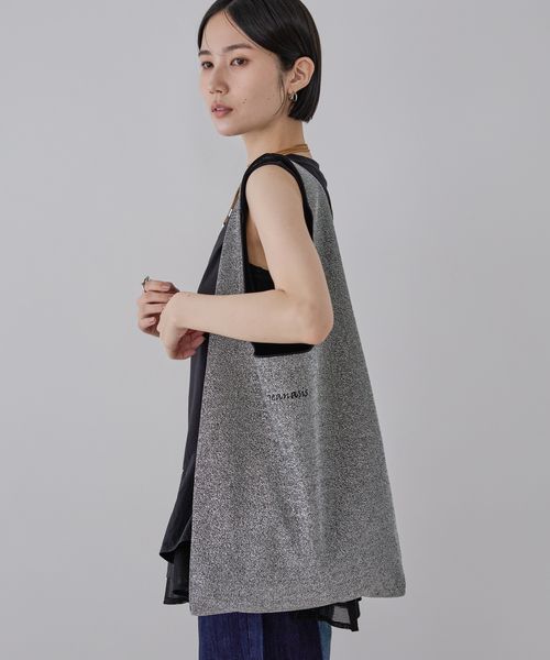 JEANASIS 【WEB限定】キララメトートバッグ【追加予約】 ライトグレー ウィメンズグッズ ジーナシス 298800 and ST アンドエスティ(旧ドットエスティ) JEANASIS 【WEB限定】キララメトートバッグ【追加予約】 ライトグレー ウィメンズグッズ ジーナシス 298800 and ST アンドエスティ(旧ドットエスティ)