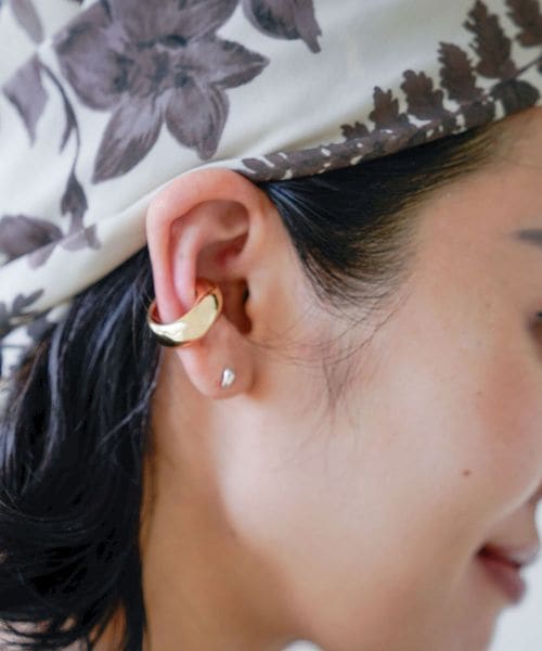 JEANASIS 【eL+1】Round Ear Cuff ベージュ スペシャルライン ジーナシス 319706 and ST アンドエスティ(旧ドットエスティ) JEANASIS 【eL+1】Round Ear Cuff ベージュ スペシャルライン ジーナシス 319706 and ST アンドエスティ(旧ドットエスティ)