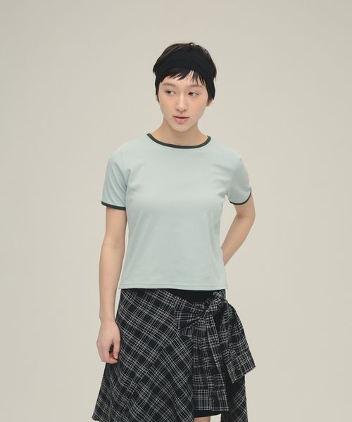 JEANASIS 【eL】Ringer Tee SS【追加予約】 ライトブルー FREE スペシャルライン ジーナシス 321311 and ST アンドエスティ(旧ドットエスティ) JEANASIS 【eL】Ringer Tee SS【追加予約】 ライトブルー FREE スペシャルライン ジーナシス 321311 and ST アンドエスティ(旧ドットエスティ)
