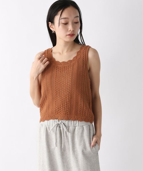 JEANASIS パターンMIXクロシェNS ブラウン FREE ウィメンズインナー ジーナシス 326124 and ST アンドエスティ(旧ドットエスティ) JEANASIS パターンMIXクロシェNS ブラウン FREE ウィメンズインナー ジーナシス 326124 and ST アンドエスティ(旧ドットエスティ)