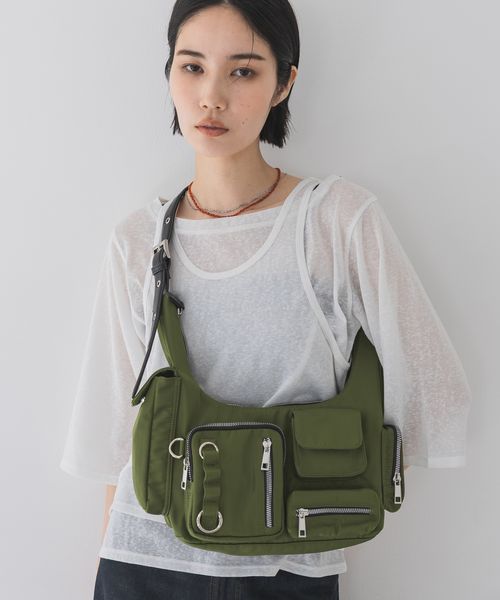 JEANASIS マルチポケットワンショルダーBAG【新色先行予約】 グリーン ウィメンズグッズ ジーナシス 327984 and ST アンドエスティ(旧ドットエスティ) JEANASIS マルチポケットワンショルダーBAG【新色先行予約】 グリーン ウィメンズグッズ ジーナシス 327984 and ST アンドエスティ(旧ドットエスティ)