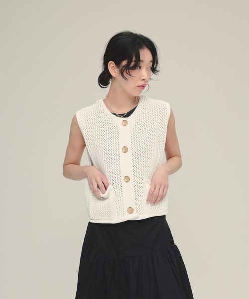 JEANASIS 【eL】3G Compact Vest オフホワイト FREE スペシャルライン ジーナシス 329207 and ST アンドエスティ(旧ドットエスティ) JEANASIS 【eL】3G Compact Vest オフホワイト FREE スペシャルライン ジーナシス 329207 and ST アンドエスティ(旧ドットエスティ)