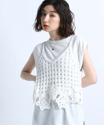 【eL】Hand Crochet Camisole