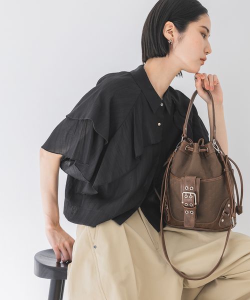 JEANASIS アンティークキンチャクBAG カーキ ウィメンズグッズ ジーナシス 459194 and ST アンドエスティ(旧ドットエスティ) JEANASIS アンティークキンチャクBAG カーキ ウィメンズグッズ ジーナシス 459194 and ST アンドエスティ(旧ドットエスティ)