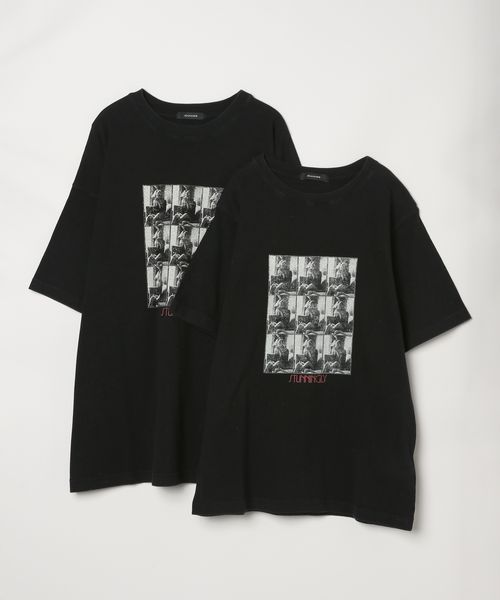 JEANASIS 【選べる着丈】フォトグラフヴィンテージプリント TEE ブラック M ウィメンズインナー ジーナシス 459332 and ST アンドエスティ(旧ドットエスティ) JEANASIS 【選べる着丈】フォトグラフヴィンテージプリント TEE ブラック M ウィメンズインナー ジーナシス 459332 and ST アンドエスティ(旧ドットエスティ)