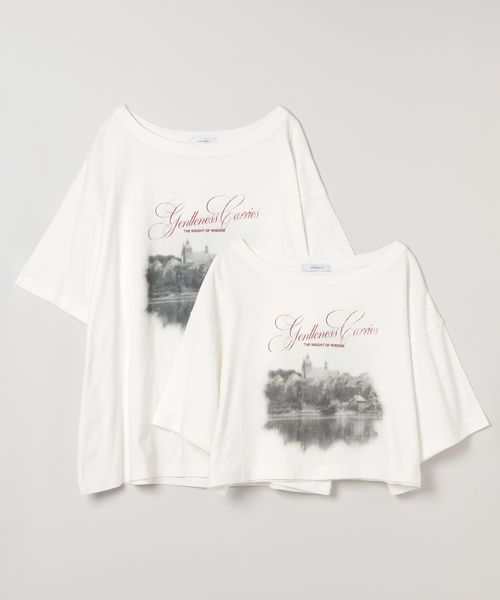 JEANASIS landscape ボートネックプリント TEE【一部追加予約】 オフホワイト L ウィメンズインナー ジーナシス 492482 and ST アンドエスティ(旧ドットエスティ) JEANASIS landscape ボートネックプリント TEE【一部追加予約】 オフホワイト L ウィメンズインナー ジーナシス 492482 and ST アンドエスティ(旧ドットエスティ)