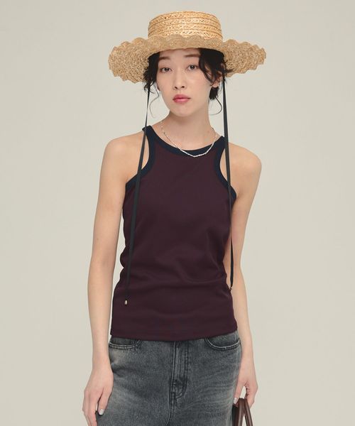 JEANASIS 【eL】Trim Seamless Cup Top ブラウン FREE スペシャルライン ジーナシス 492728 and ST アンドエスティ(旧ドットエスティ) JEANASIS 【eL】Trim Seamless Cup Top ブラウン FREE スペシャルライン ジーナシス 492728 and ST アンドエスティ(旧ドットエスティ)