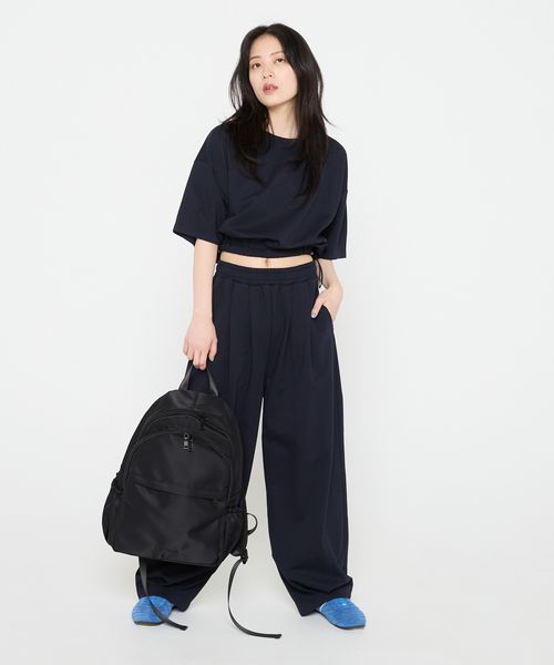 JEANASIS 【Les Fleurs】ボンディング SS TEE ダークブルー FREE アクティブ ジーナシス 494994 and ST アンドエスティ(旧ドットエスティ) JEANASIS 【Les Fleurs】ボンディング SS TEE ダークブルー FREE アクティブ ジーナシス 494994 and ST アンドエスティ(旧ドットエスティ)