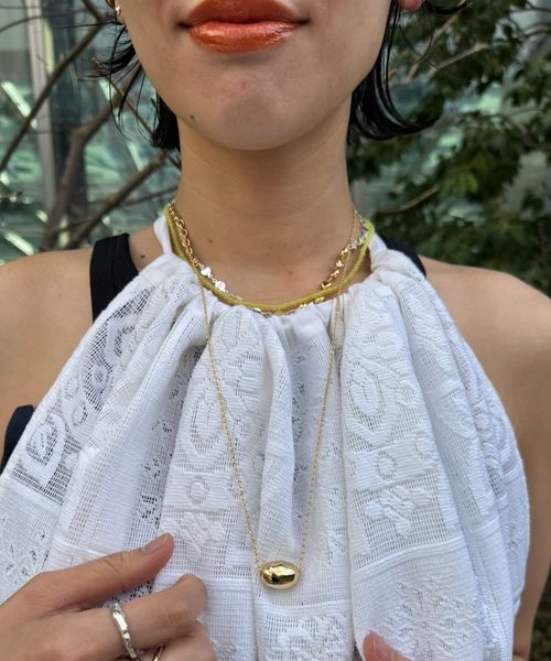 eL+1】Stone Long Necklace【4/11(金)13時～予約開始】 | [公式