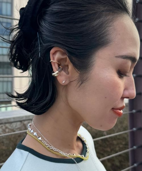 JEANASIS 【eL+1】Round Mini Ear Cuff ベージュ スペシャルライン ジーナシス 495822 and ST アンドエスティ(旧ドットエスティ) JEANASIS 【eL+1】Round Mini Ear Cuff ベージュ スペシャルライン ジーナシス 495822 and ST アンドエスティ(旧ドットエスティ)