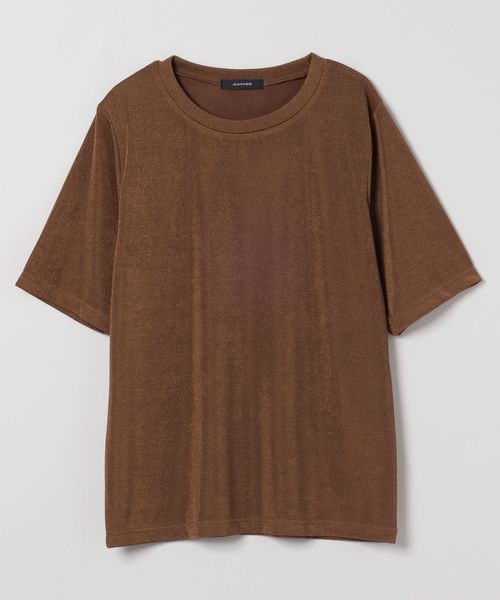 JEANASIS グロッシーカノコSS TEE ブラウン FREE ウィメンズインナー ジーナシス 496927 and ST アンドエスティ(旧ドットエスティ) JEANASIS グロッシーカノコSS TEE ブラウン FREE ウィメンズインナー ジーナシス 496927 and ST アンドエスティ(旧ドットエスティ)