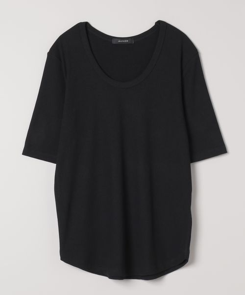 JEANASIS スムーステレコUネック SS TEE ブラック FREE ウィメンズインナー ジーナシス 497076 and ST アンドエスティ(旧ドットエスティ) JEANASIS スムーステレコUネック SS TEE ブラック FREE ウィメンズインナー ジーナシス 497076 and ST アンドエスティ(旧ドットエスティ)