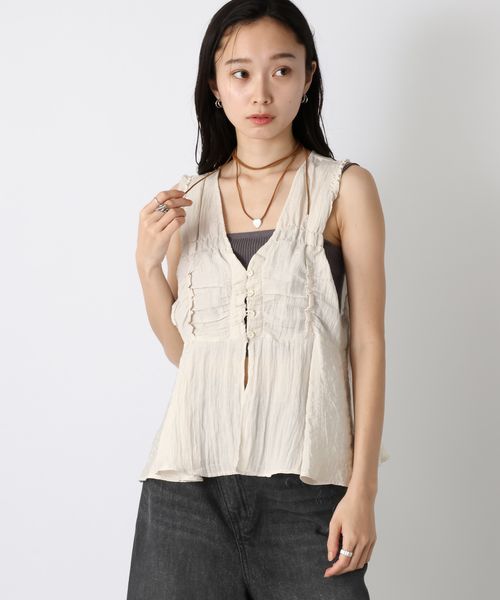 JEANASIS ワッシャーサテンギャザーNS ナチュラル FREE ウィメンズインナー ジーナシス 497114 and ST アンドエスティ(旧ドットエスティ) JEANASIS ワッシャーサテンギャザーNS ナチュラル FREE ウィメンズインナー ジーナシス 497114 and ST アンドエスティ(旧ドットエスティ)
