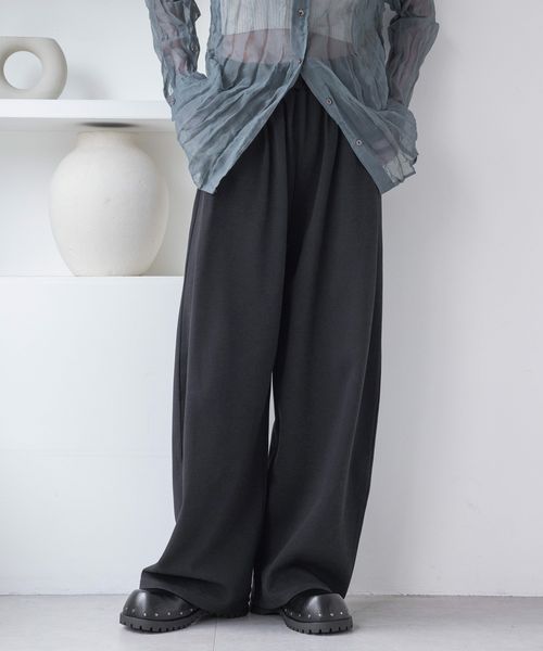 JEANASIS 【接触冷感】スウェットコクーンタックパンツ【一部カラー追加予約】 ブラック FREE ウィメンズボトムス ジーナシス 499177 and ST アンドエスティ(旧ドットエスティ) JEANASIS 【接触冷感】スウェットコクーンタックパンツ【一部カラー追加予約】 ブラック FREE ウィメンズボトムス ジーナシス 499177 and ST アンドエスティ(旧ドットエスティ)