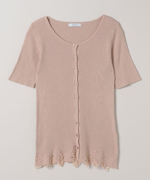 JEANASIS 14Gグランジリブカーディガン SS ピンク FREE ウィメンズインナー ジーナシス 523832 and ST アンドエスティ(旧ドットエスティ) JEANASIS 14Gグランジリブカーディガン SS ピンク FREE ウィメンズインナー ジーナシス 523832 and ST アンドエスティ(旧ドットエスティ)