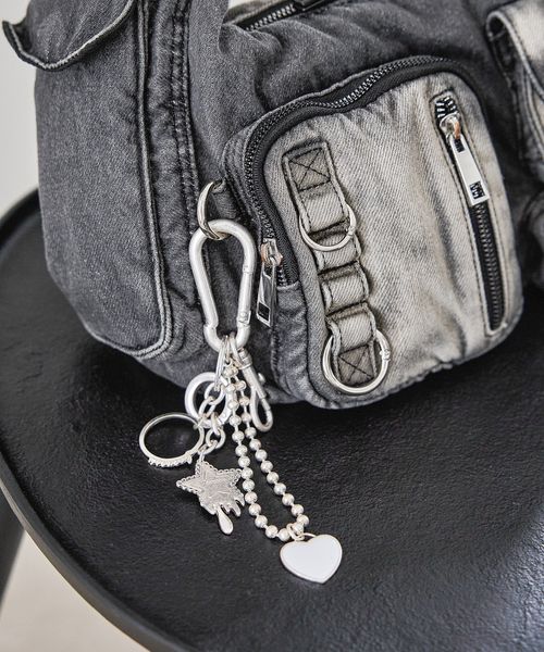 JEANASIS star & heart スマホストラップ オフホワイト ウィメンズグッズ ジーナシス 572643 and ST アンドエスティ(旧ドットエスティ) JEANASIS star & heart スマホストラップ オフホワイト ウィメンズグッズ ジーナシス 572643 and ST アンドエスティ(旧ドットエスティ)