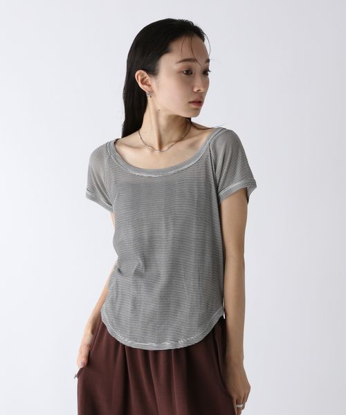 JEANASIS 【miller】ボーダーラグランFS ブラック FREE ウィメンズインナー ジーナシス 573032 and ST アンドエスティ(旧ドットエスティ) JEANASIS 【miller】ボーダーラグランFS ブラック FREE ウィメンズインナー ジーナシス 573032 and ST アンドエスティ(旧ドットエスティ)
