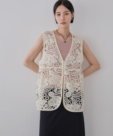 Ⓜ︎iki ローリーズファーム　TR パイピングベスト 楽天市場】【SALE／40%OFF】TRパイピングベスト LOWRYS FARM