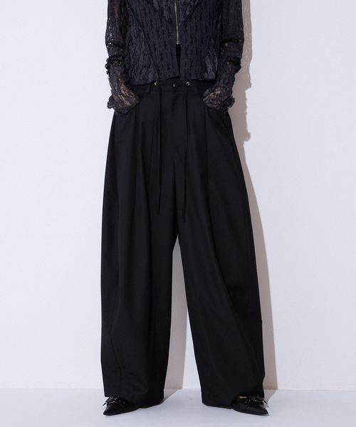 JEANASIS 【SET UP対応】ウエストドロストコクーンパンツ【一部カラー追加予約】 ブラック S ウィメンズボトムス ジーナシス 576429 and ST アンドエスティ(旧ドットエスティ) JEANASIS 【SET UP対応】ウエストドロストコクーンパンツ【一部カラー追加予約】 ブラック S ウィメンズボトムス ジーナシス 576429 and ST アンドエスティ(旧ドットエスティ)