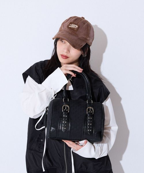JEANASIS スタッズジャガードモノグラムボストン ライトグレー ウィメンズグッズ ジーナシス 576823 and ST アンドエスティ(旧ドットエスティ) JEANASIS スタッズジャガードモノグラムボストン ライトグレー ウィメンズグッズ ジーナシス 576823 and ST アンドエスティ(旧ドットエスティ)
