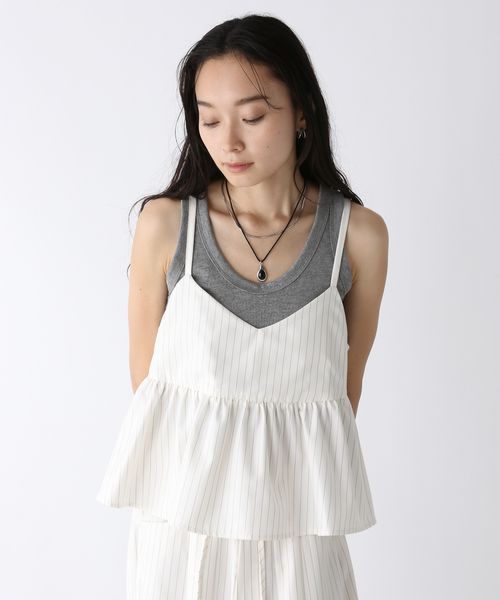 JEANASIS 【SET UP対応】バックリボンギャザーキャミ【一部カラー追加予約】 ナチュラル FREE ウィメンズインナー ジーナシス 577307 and ST アンドエスティ(旧ドットエスティ) JEANASIS 【SET UP対応】バックリボンギャザーキャミ【一部カラー追加予約】 ナチュラル FREE ウィメンズインナー ジーナシス 577307 and ST アンドエスティ(旧ドットエスティ)