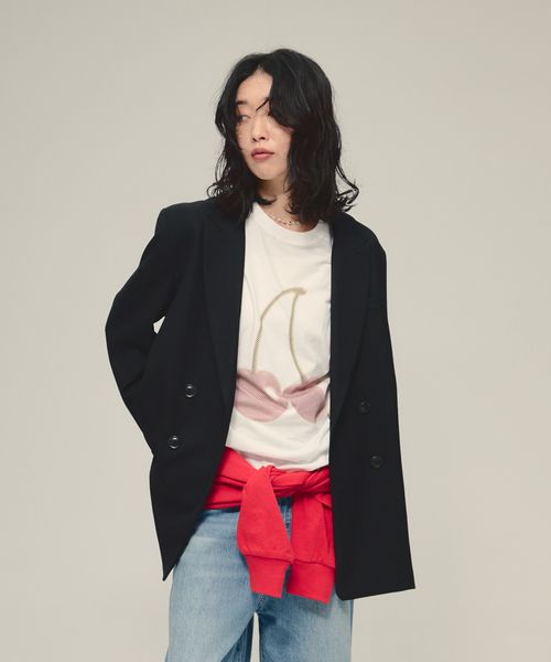 JEANASIS 【eL】Daddy Jacket ブラック FREE スペシャルライン ジーナシス 580107 and ST アンドエスティ(旧ドットエスティ) JEANASIS 【eL】Daddy Jacket ブラック FREE スペシャルライン ジーナシス 580107 and ST アンドエスティ(旧ドットエスティ)