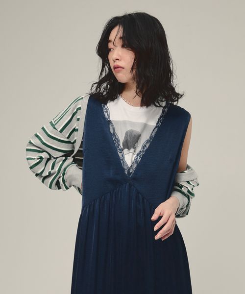 JEANASIS 【eL】Border Bolero Cardigan グレー FREE スペシャルライン ジーナシス 581140 and ST アンドエスティ(旧ドットエスティ) JEANASIS 【eL】Border Bolero Cardigan グレー FREE スペシャルライン ジーナシス 581140 and ST アンドエスティ(旧ドットエスティ)