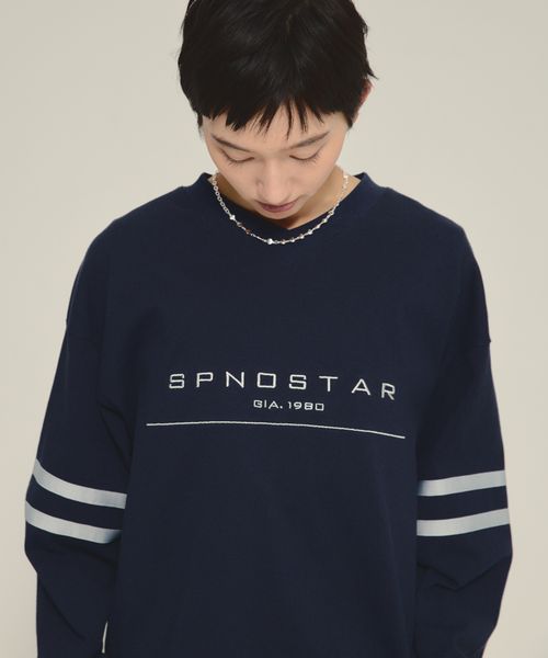 JEANASIS 【eL】Line V neck Pullover LS ネイビー FREE スペシャルライン ジーナシス 581477 and ST アンドエスティ(旧ドットエスティ) JEANASIS 【eL】Line V neck Pullover LS ネイビー FREE スペシャルライン ジーナシス 581477 and ST アンドエスティ(旧ドットエスティ)