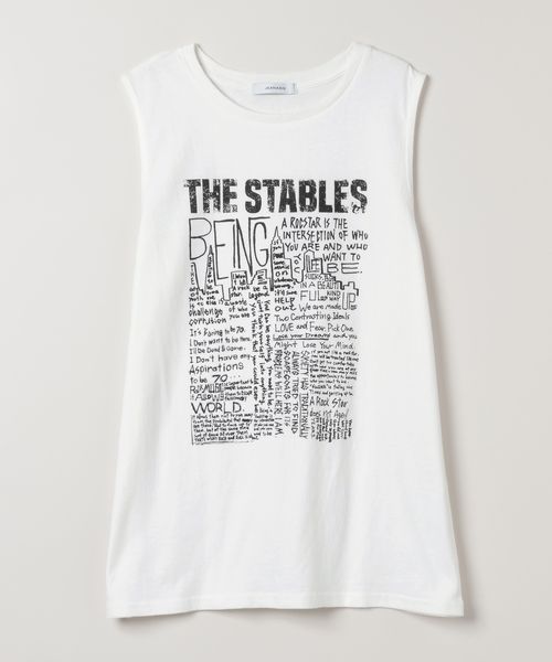 JEANASIS 【ROCK TEE series】ROCKアートロゴ NS オフホワイト FREE ウィメンズインナー ジーナシス 586511 and ST アンドエスティ(旧ドットエスティ) JEANASIS 【ROCK TEE series】ROCKアートロゴ NS オフホワイト FREE ウィメンズインナー ジーナシス 586511 and ST アンドエスティ(旧ドットエスティ)