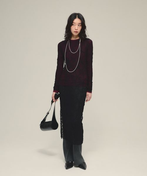 JEANASIS 【eL】Lace Tight One-piece LS ブラック FREE スペシャルライン ジーナシス 586797 and ST アンドエスティ(旧ドットエスティ) JEANASIS 【eL】Lace Tight One-piece LS ブラック FREE スペシャルライン ジーナシス 586797 and ST アンドエスティ(旧ドットエスティ)