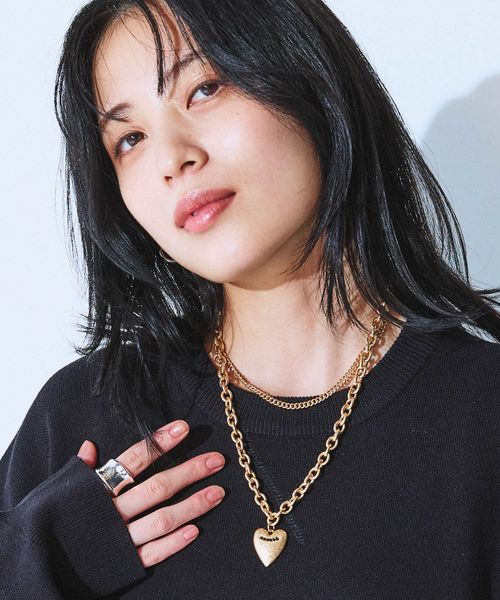 JEANASIS グロッシハート2レンネックレス【一部カラー追加予約】 ベージュ ウィメンズグッズ ジーナシス 599405 and ST アンドエスティ(旧ドットエスティ) JEANASIS グロッシハート2レンネックレス【一部カラー追加予約】 ベージュ ウィメンズグッズ ジーナシス 599405 and ST アンドエスティ(旧ドットエスティ)